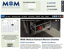 Tablet Screenshot of medicaloutreachmission.org